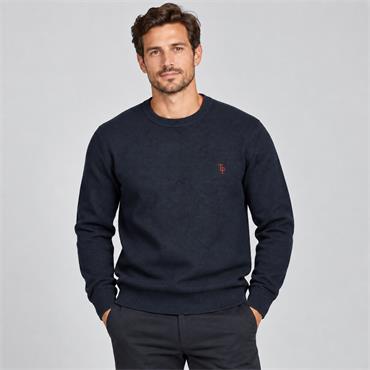 Tom Penn TP067 Crew Neck Jumper Navy