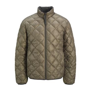 Jack & Jones Jake Quilted Reversible Jacket Olive