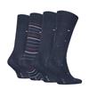 Tommy Hilfiger 4 Pack Socks Tin Giftbox Navy