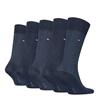 Tommy Hilfiger 5 Pack Giftbox Herringbone Socks Navy