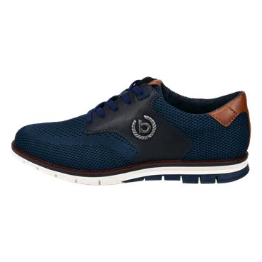 Bugatti 91609 Casual Knitted Shoe Dark Blue