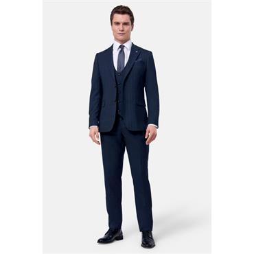 Benetti Philip Tailored Fit Trousers Indigo