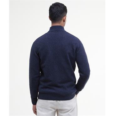 Barbour Tisbury 1/4 Zip Knit Navy