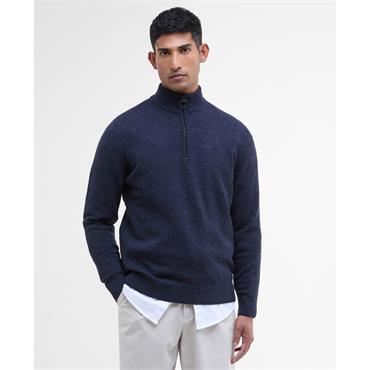 Barbour Tisbury 1/4 Zip Knit Navy