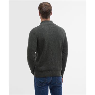 Barbour Tisbury 1/4 Zip Knit Seaweed