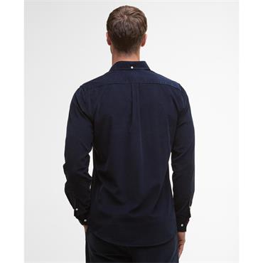 Barbour Ramsey Tailored Cord Shirt Navy