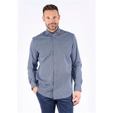 Pre-End Print Shirt Navy
