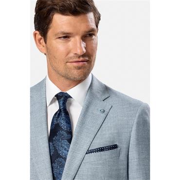 Benetti Lucas Houndstooth Jacket Blue