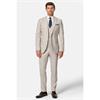 Benetti Lucas Houndstooth Jacket Stone