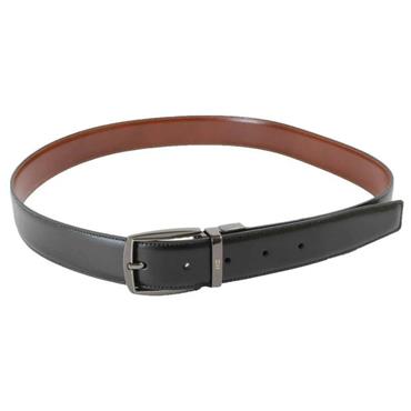 Miguel Bellido Leather Reversable Belt Black/Tan