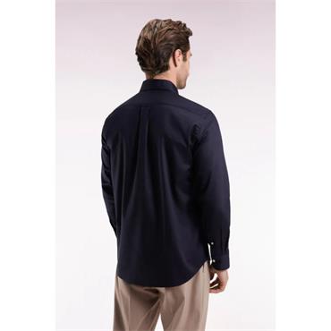 Eden Park Develo Pique Shirt Navy