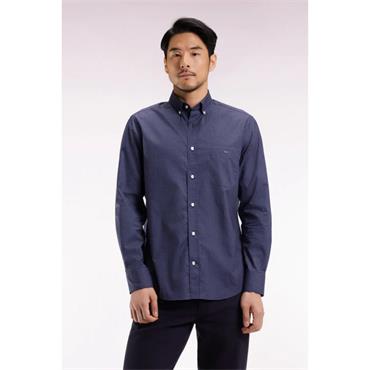 Eden Park Bow Print Shirt Navy
