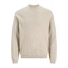 Jack & Jones Russ Knit Mock Neck Beige