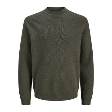Jack & Jones Russ Knit Mock Neck Green