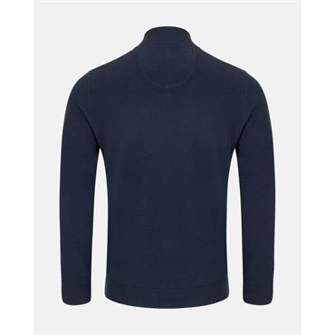 André Madrid 1/4 Zip Jumper Navy