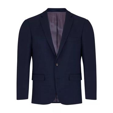 Daniel Grahame Tonal Check Suit Jacket Navy
