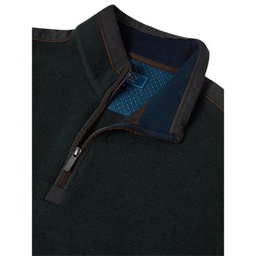 Drifter 55187 Half-Zip Knitted Sweat Dark Green