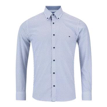 Drifter Print Shirt Blue