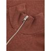 Jack & Jones Milano Half-Zip Knit Cowhide
