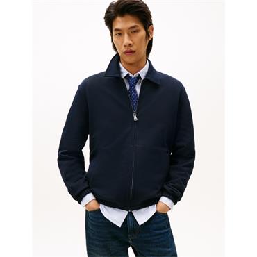 Tommy Hilfiger Essential Terry Ivy Sweat Jacket Navy