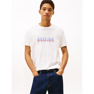 Tommy Jeans 1985 DNA T-Shirt Ecru