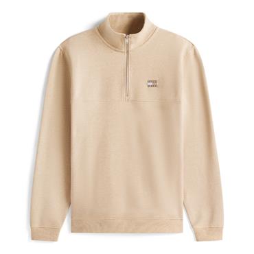 Tommy Jeans Badge 1/2 Zip Sweat Heather