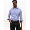 Tommy Hilfiger 41403 Core Flex Classic Stripe Shirt Blue