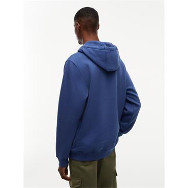 Tommy Jeans Reg Flag Hoodie Blue