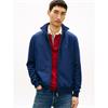 Tommy Hilfiger Intechno Mix Zip Thru Carbon Navy