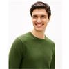 Tommy Hilfiger Seasonal Structure Crew Neck Jumper Pine
