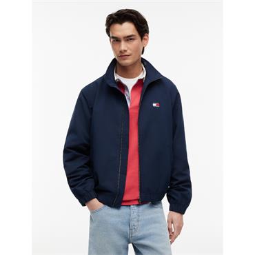 Tommy Jeans Collar Logo Water Repellent Jacket Navy