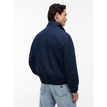 Tommy Jeans Collar Logo Water Repellent Jacket Navy