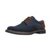 Bugatti AVE01-6955 Basket Weave Casual Shoe Dark Blue