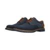 Bugatti AVE01-6955 Basket Weave Casual Shoe Dark Blue