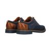 Bugatti AVE01-6955 Basket Weave Casual Shoe Dark Blue