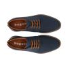 Bugatti AVE01-6955 Basket Weave Casual Shoe Dark Blue