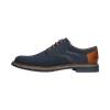 Bugatti AVE01-6955 Basket Weave Casual Shoe Dark Blue