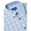Drifter Ivano Check Short Sleeve Shirt Blue