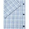 Drifter Ivano Check Short Sleeve Shirt Blue
