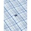 Drifter Ivano Check Short Sleeve Shirt Blue