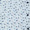 Drifter Bird Print Short Sleeve Shirt Blue