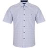 Drifter Ivano Short Sleeve Print Shirt Dark Blue