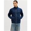 Jack & Jones Frankie Zip-Thru Sweatshirt Navy