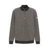 Bugatti Bugatti Quater-Zip Sweatshirt Taupe