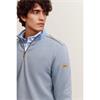 Bugatti Bugatti Quater-Zip Sweatshirt Blue