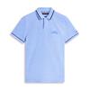 Tommy Hilfiger Oxford Two Tone Polo Tee Blue
