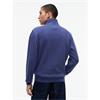 Tommy Jeans Regular-Fit Mock Neck Fleece Basic Navy