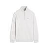 Tommy Jeans Regular-Fit Mock Neck Fleece Grey