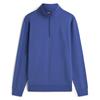 Tommy Jeans Regular-Fit Mock Neck Fleece Blue Storm
