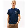 Tommy Jeans City Sign Back Logo T-Shirt Navy